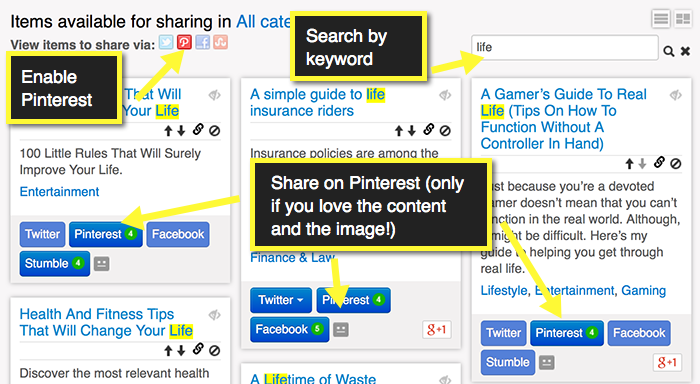 ViralContentBuzz search