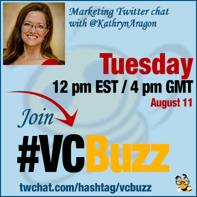 Advanced Content Marketing Twitter Chat w/ @KathrynAragon