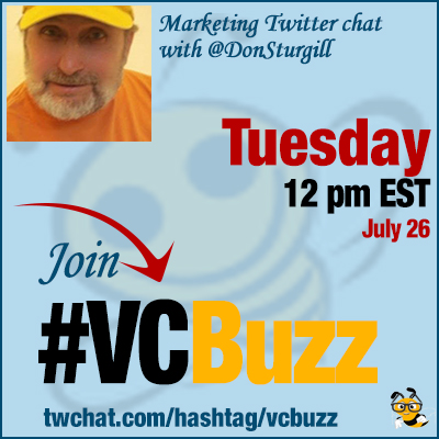 Writing to Impress: Content Marketing Twitter Chat with @DonSturgill #VCBuzz