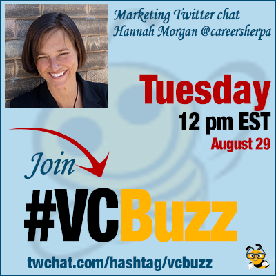 How to Get Noticed and Advance Your Career with Hannah Morgan @careersherpa #VCBuzz