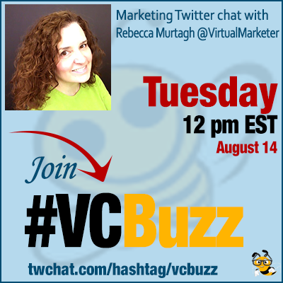 Increasing ROI by Making Marketing Champions of ALL Customers with Rebecca Murtagh @VirtualMarketer #vcbuzz