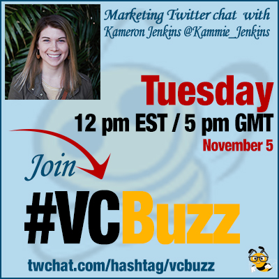 Creating a Comprehensive Content Strategy with Kameron Jenkins @Kammie_Jenkins #VCBuzz