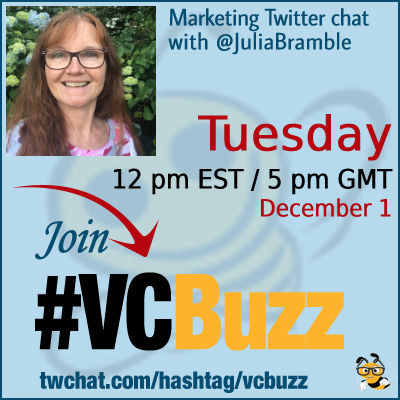 How to Market Your Social Media Event Julia Bramble Ph.D. @JuliaBramble #vcbuzz