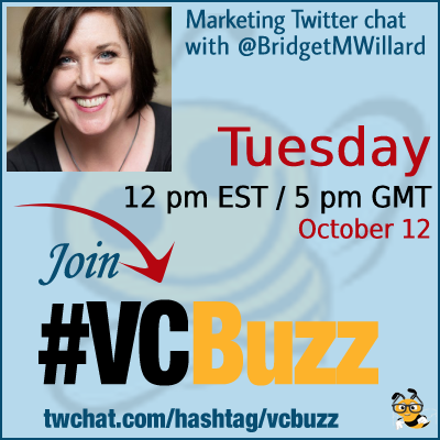 Fiction in Content Marketing with @BridgetMWillard #vcbuzz